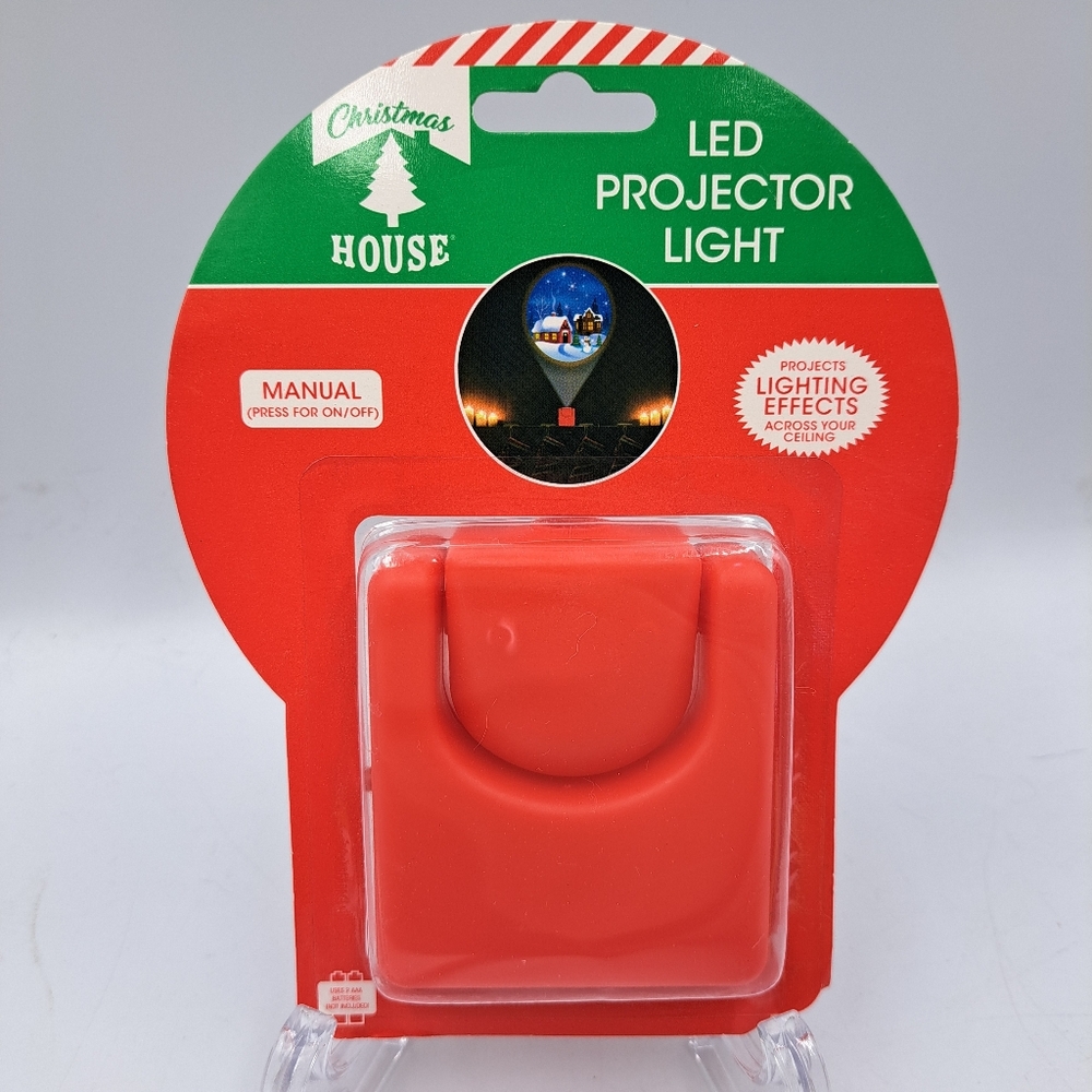 Winter Christmas House LED Holiday  Projector Light